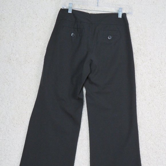 The Limited* Women's Zipper & Hook‎ Closure Flared Bottom Pants~ Size 2 (Black) - Picture 2 of 10